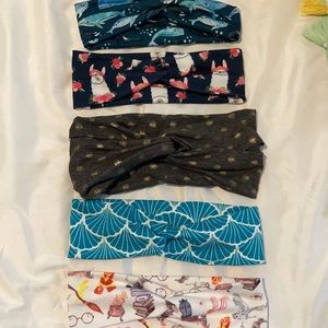 5 headbands
